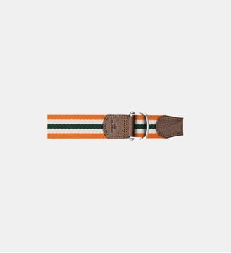 Ceinture sangle Roland - Billybelt - Orange vert et blanc