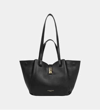Sac cabas Milano Horizon en cuir - Lancaster - Noir