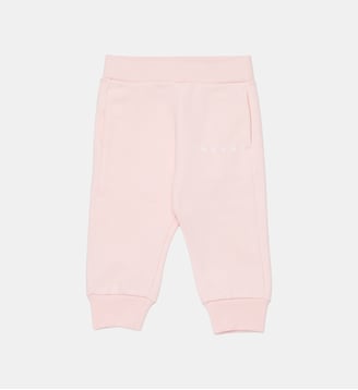 Pantalon de jogging en polaire avec logo - Marni - Rose