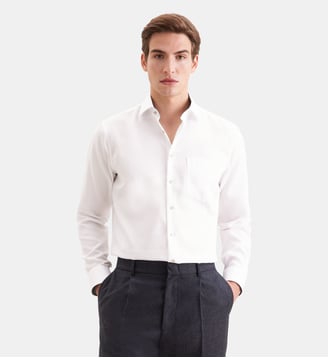Chemise d'affaires 1/1 Regular Col Kent - Seidensticker - Blanc
