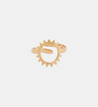 Bague ajustable soleil Acier inoxydable - Balaboosté - Doré