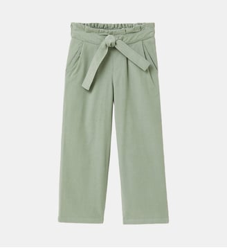 Pantalon large  en velours Cyrillus