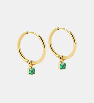 Boucles d'oreilles Shinny  en Acier doré - Zag Bijoux - Blanc