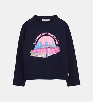 T-shirt à manches longues - Billieblush - Indigo