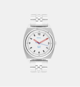 Montre RC Blanc 9125712 - Kelton - Argenté