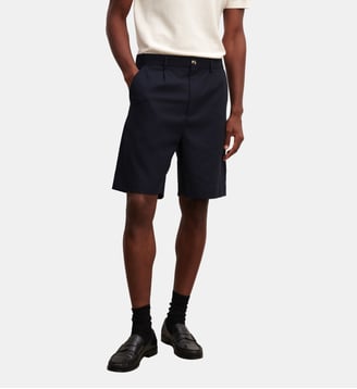 Bermuda en twill - Bompard - Marine