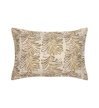 Taie d'oreiller en satin de coton lavé Desforges