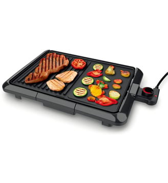 Plancha électrique LPL 4 noir à poser, 35x25 cm - Listo - Noir
