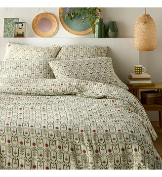 Housse de couette gaze de coton La Redoute Interieurs
