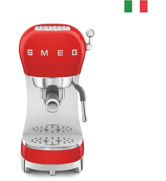 Machine à expresso ECF02RDEU - Smeg - Rouge
