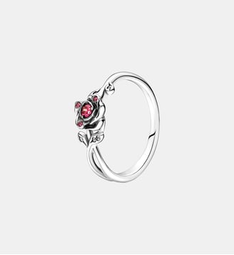 Bague Disney La Belle et La Bête Rose - Pandora - Argenté
