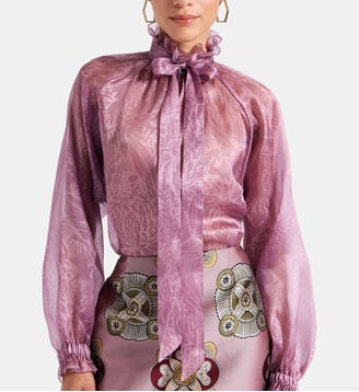 Blouse Cerere Fun-Gi Dusty Pink - La DoubleJ - Rose clair