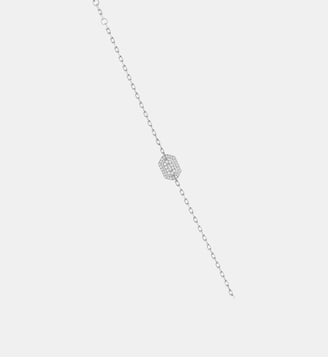 Bracelet Mini My Way Or Blanc & Diamants - Statement - Or blanc
