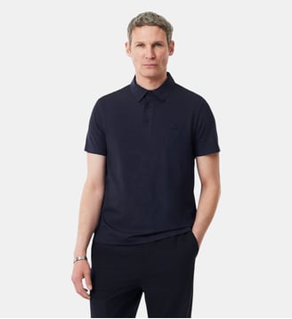 Polo Commuter regular fit - Lacoste - Bleu marine
