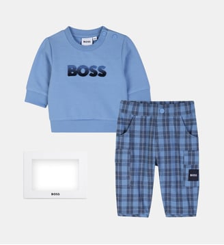 Ensemble sweat et pantalon - BOSS Kidswear - Ashleigh blue
