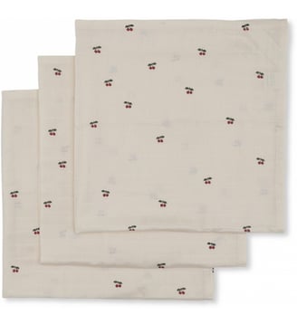 Lot de 3 langes - Konges Slojd - Rose