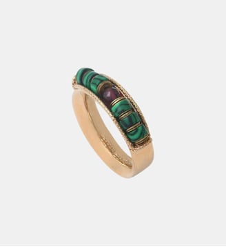 Bague   - Ninon - Satellite - Vert