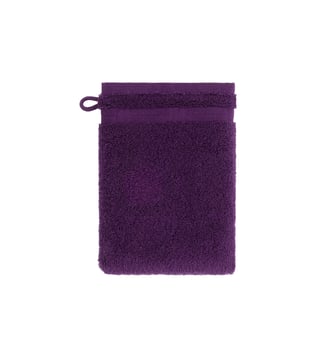 Gant de toilette  en coton - Kenzo Home - Aubergine