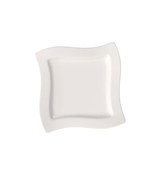 Assiette dessert carrée - Villeroy & Boch - Blanc