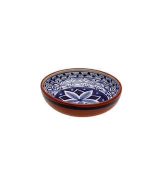 Bol à Soupe/Céréales Alentejo Terracotta - Costa Nova - Bleu et blanc