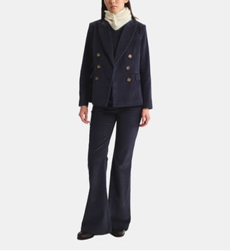 Veste Maurice en coton - Ines de la Fressange Paris - Bleu