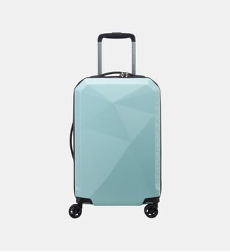 Valise cabine rigide 4R 55 cm - Delsey Paris - Bleu clair