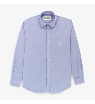 Chemise manches longues en coton Toulouse Football Club - Serge Blanco - Bleu