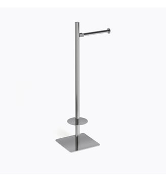 Dérouleur stocker inox brillant - DALLAS - Bath Bazaar - Argent