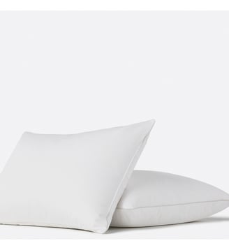 Oreiller ferme fusion 50% duvet 50% fibre - La Redoute Interieurs - Blanc