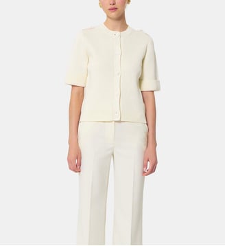 Gilet Gisèle - Tara Jarmon - Blanc