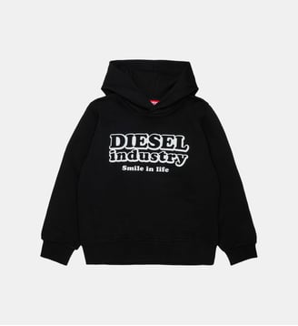 Sweat-shirt avec logo - Diesel Kids - Noir