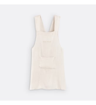 Tablier japonais personnalisé lin lavé - La Redoute Interieurs - Naturel