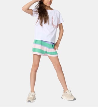 T-shirt à manches courtes - Billieblush - Blanc