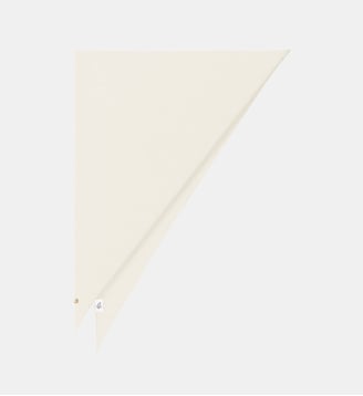 FOULARD uni ARLI - La Petite Etoile - Ivoire
