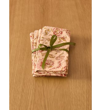 Serviettes de table imprimé Penjab par lot de 4 - Cyrillus - Imprimé penjab