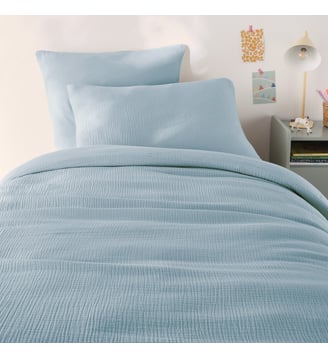 Housse de couette enfant gaze/coton lavé La Redoute Interieurs