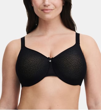 Soutien-gorge moulé emboîtant - Chantelle - Noir