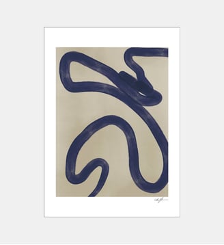 Poster   Monday - The Poster Club x Anna Johansson - Poster & Frame - Multicolore