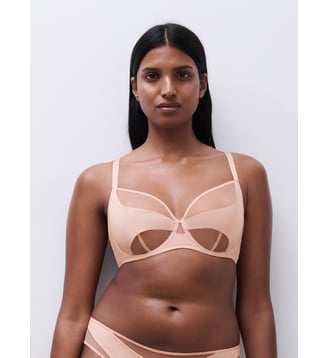 Soutien-gorge emboîtant - Chantelle Pulp - Marron et rose