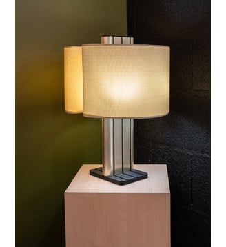 Lampe à poser Julia N°227- Produit chiné - Debongout - Gris