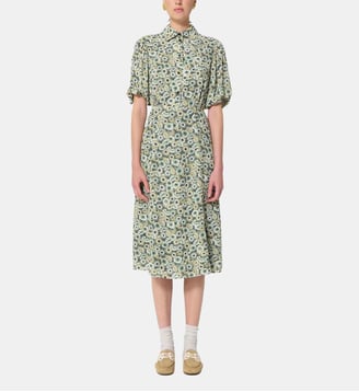 Robe Rachel - Tara Jarmon - Vert anglais
