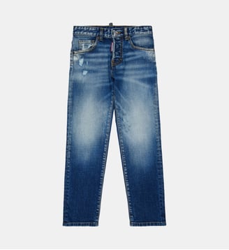 Jeans straight - Stanislav - Dsquared2 - Denim bleu
