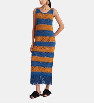 Robe The Yarn Solid Blue Petro - La DoubleJ - Bleu pétrole