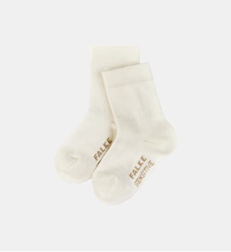 Chaussettes Sensitive Coton - Falke - Blanc cassé