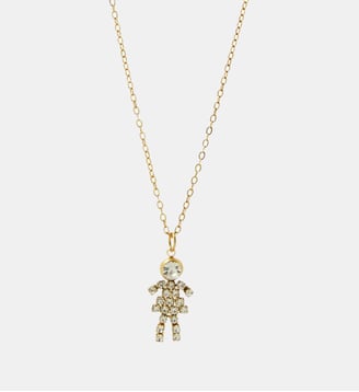 Collier family pendentif fille acier inoxydable Balaboosté