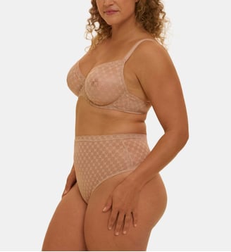Soutien-gorge avec armatures moulé décolleté plongeant - Peau Rosée Simone Pérèle