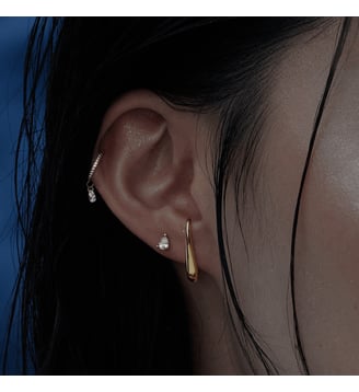 Puce Kida - Nebuleuse Bijoux - Argent