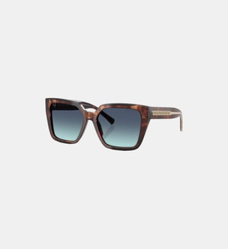 Lunettes de soleil Carré TF4235 - Tiffany & Co - Havana tacheté marron