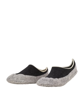 Chaussons Cosyshoe Laine Vierge - Falke - Anthracite