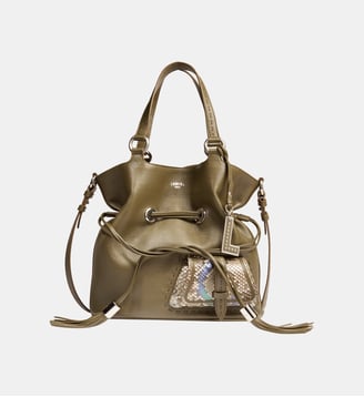 Sac seau M Premier Flirt  - Lancel - Kaki
